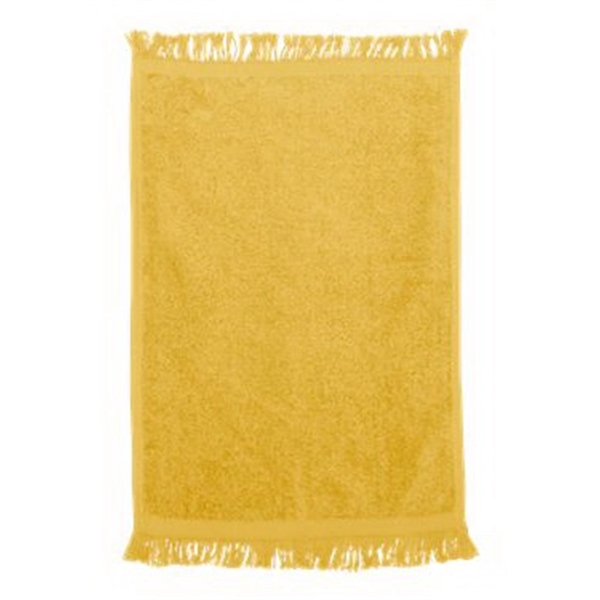 Q-Tees Fringed Fingertip Towel - Q-Tees Fringed Fingertip Towel - Image 73 of 75