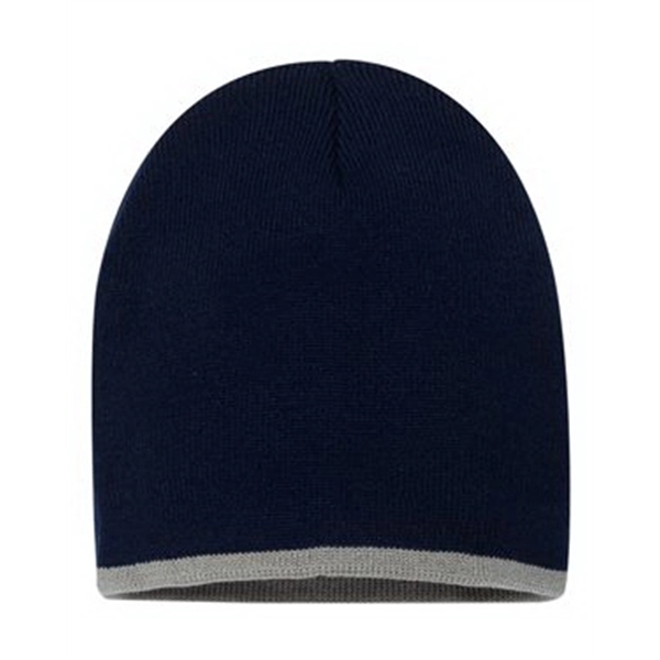 Sportsman 8" Bottom-Striped Beanie - Sportsman 8" Bottom-Striped Beanie - Image 10 of 32