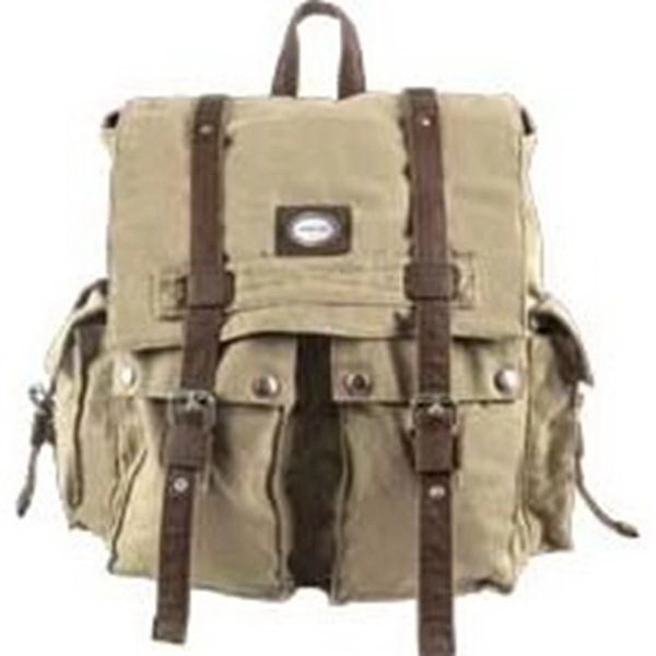 Cruz Canvas Backpack Plum Grove