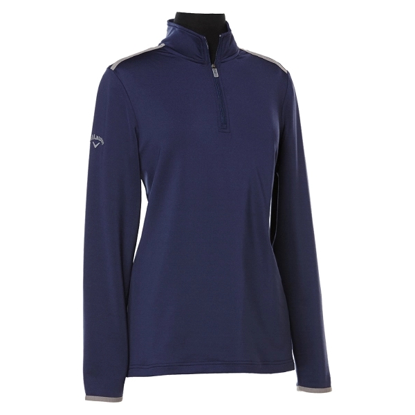 Ladies 1/4-Zip Mock Pullover - Ladies 1/4-Zip Mock Pullover - Image 1 of 3