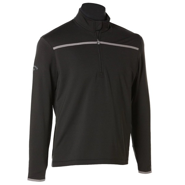 Men's 1/4-Zip Mock Pullover - Men's 1/4-Zip Mock Pullover - Image 3 of 3