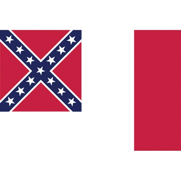Historical Flag - Confederate 3rd National - Historical Flag - Confederate 3rd National - Image 0 of 0