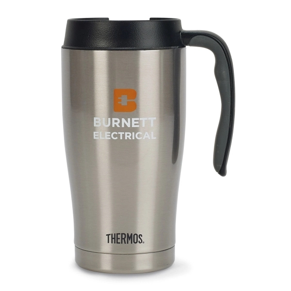 Thermos® Stainless Steel Travel Mug 22 Oz. BNoticed