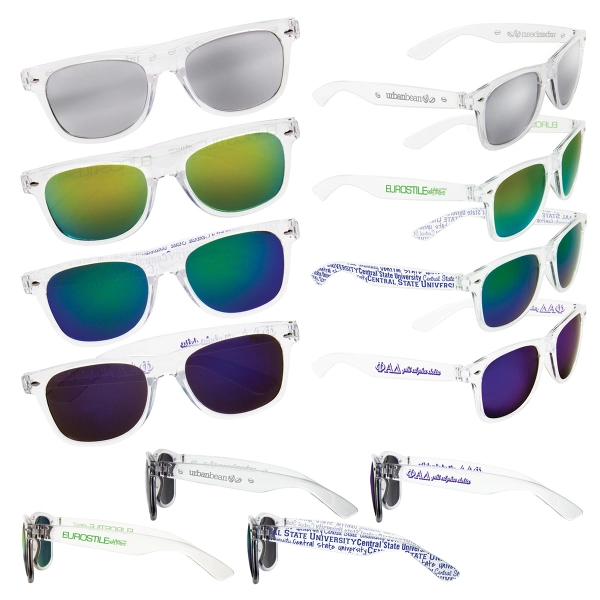 Mirrored Lens Sunglasses - Mirrored Lens Sunglasses - Image 0 of 4