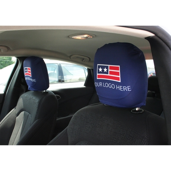 Car Headrest Covers - Car Headrest Covers - Image 2 of 2
