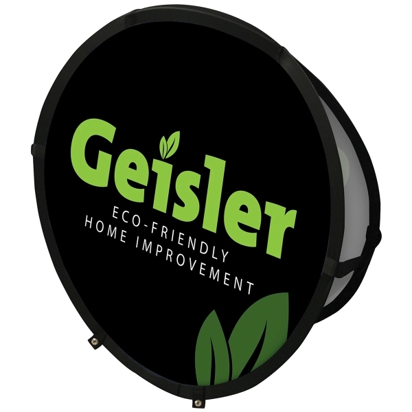 39.37" Circle Pop-Up Banner - 39.37" Circle Pop-Up Banner - Image 1 of 5