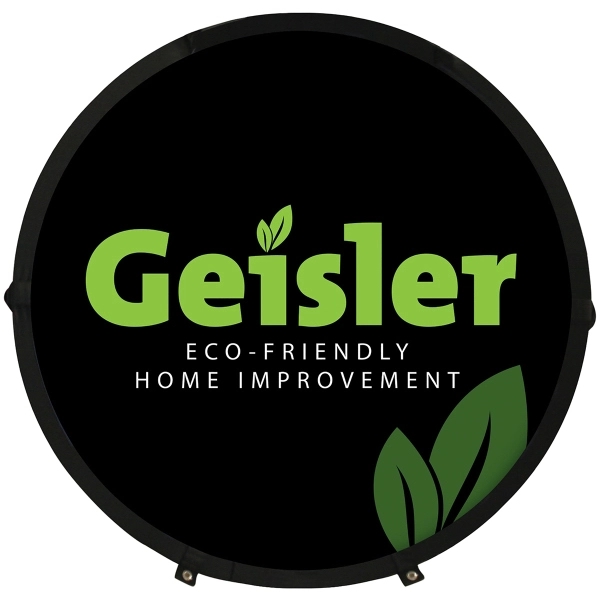 39.37" Circle Pop-Up Banner - 39.37" Circle Pop-Up Banner - Image 2 of 5
