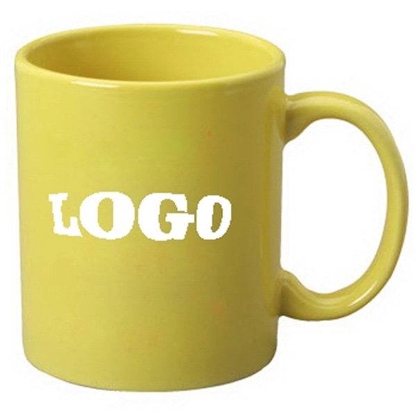 Colored Ceramic Coffee Mug - Colored Ceramic Coffee Mug - Image 3 of 4