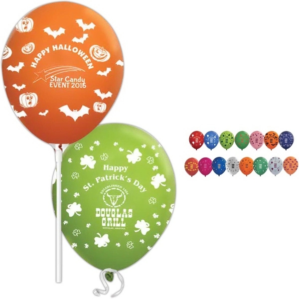 Custom 11" Latex Wrap Balloon