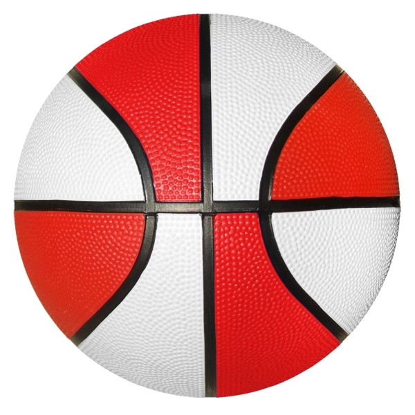 Mini Rubber Basketball Plum Grove