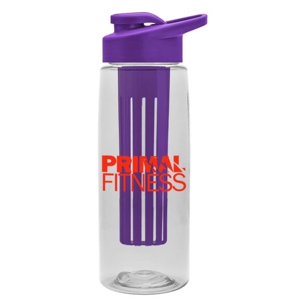 26 oz Infuser Flair Bottle & Drink-Thru Lid - 26 oz Infuser Flair Bottle & Drink-Thru Lid - Image 4 of 4