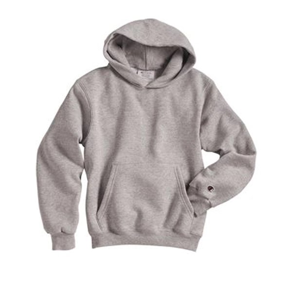 Champion Powerblend® Youth Hooded Sweatshirt - Champion Powerblend® Youth Hooded Sweatshirt - Image 1 of 16