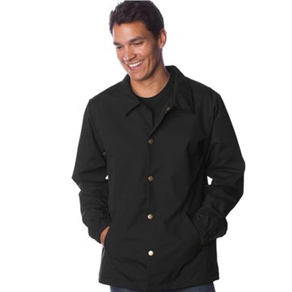 Independent Trading Co. Water-Resistant Windbreaker Coach... - Independent Trading Co. Water-Resistant Windbreaker Coach... - Image 0 of 28