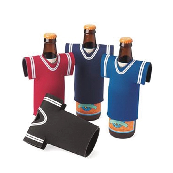 Liberty Bags Collapsible Jersey Foam Can & Bottle Holder - Liberty Bags Collapsible Jersey Foam Can & Bottle Holder - Image 1 of 17