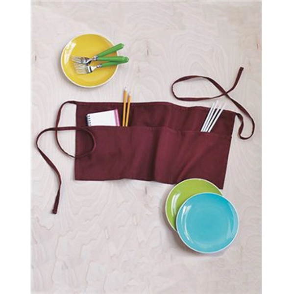 Q-Tees Waist Apron with Pockets - Q-Tees Waist Apron with Pockets - Image 1 of 33