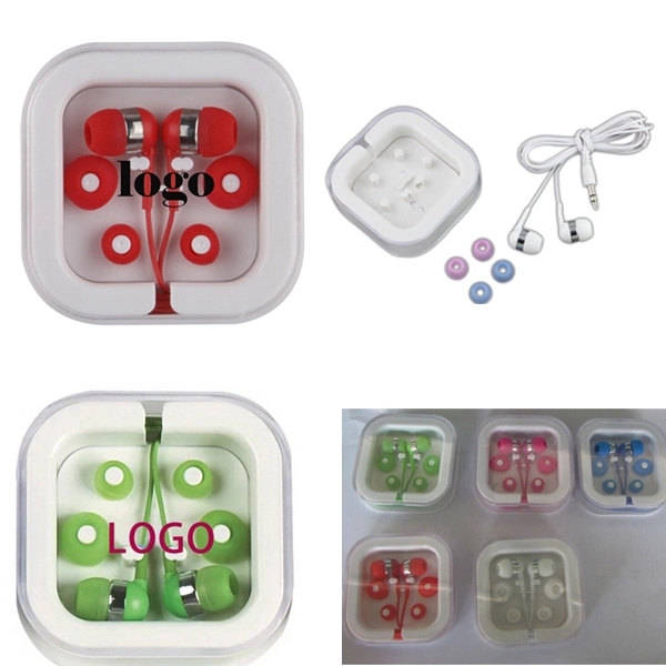 Earbuds in Square Case,Earphones,Earbuda - Earbuds in Square Case,Earphones,Earbuda - Image 0 of 0