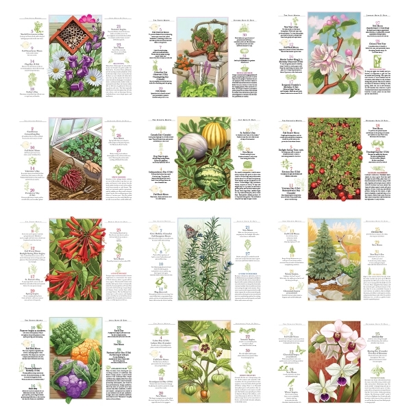 2018 The Old Farmer�s Almanac Gardening Wall Calendar