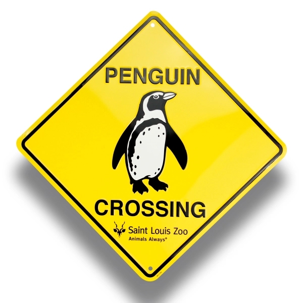 Embossed Aluminum Xing Signs - Embossed Aluminum Xing Signs - Image 1 of 1