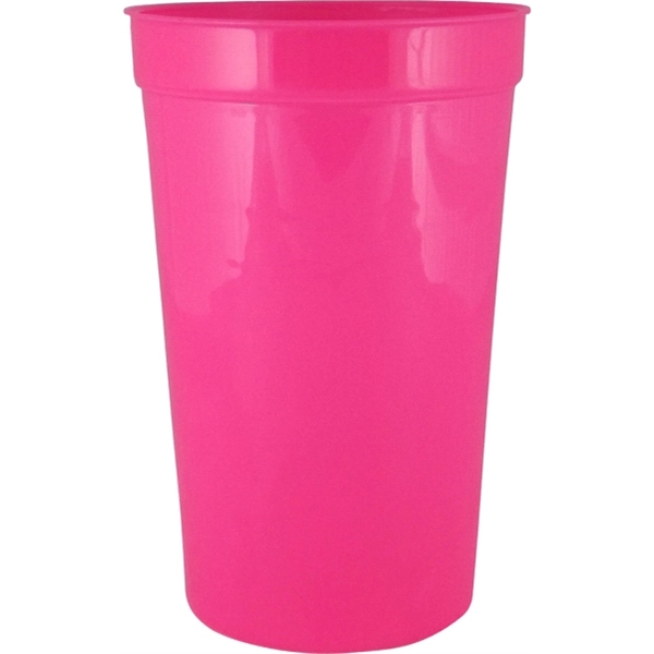 22 oz. Smooth Wall Plastic Stadium Cup - 22 oz. Smooth Wall Plastic Stadium Cup - Image 2 of 22
