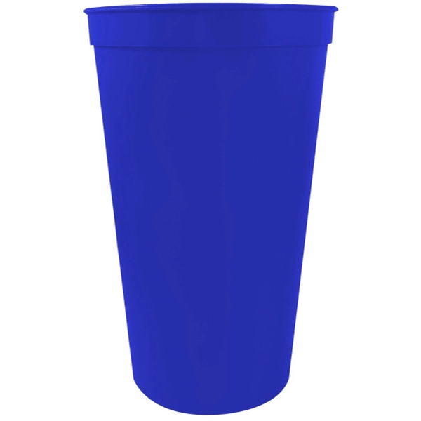 22 oz. Smooth Wall Plastic Stadium Cup - 22 oz. Smooth Wall Plastic Stadium Cup - Image 4 of 22