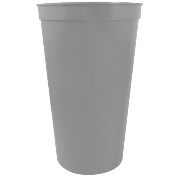 22 oz. Smooth Wall Plastic Stadium Cup - 22 oz. Smooth Wall Plastic Stadium Cup - Image 14 of 22