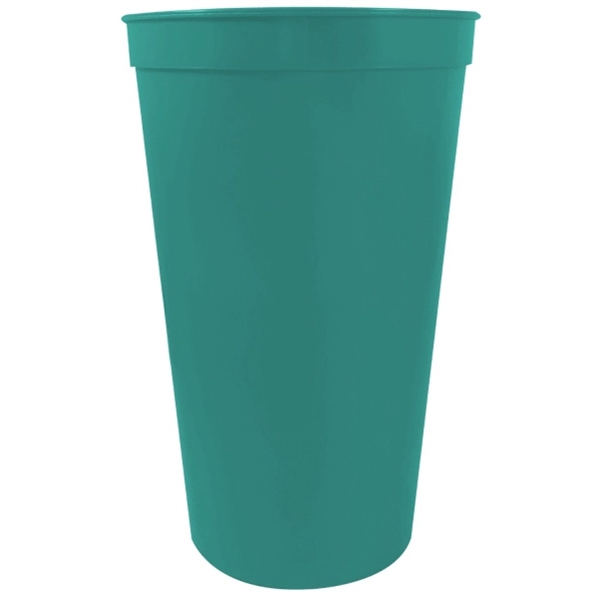 22 oz. Smooth Wall Plastic Stadium Cup - 22 oz. Smooth Wall Plastic Stadium Cup - Image 15 of 22