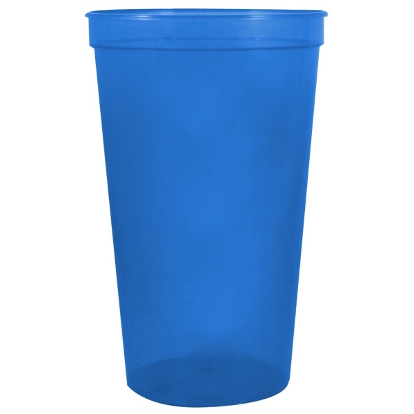 22 oz. Smooth Wall Plastic Stadium Cup - 22 oz. Smooth Wall Plastic Stadium Cup - Image 16 of 22