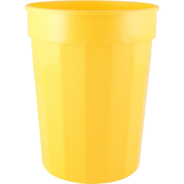 17 oz. Fluted Stadium Plastic Cup - 17 oz. Fluted Stadium Plastic Cup - Image 3 of 6