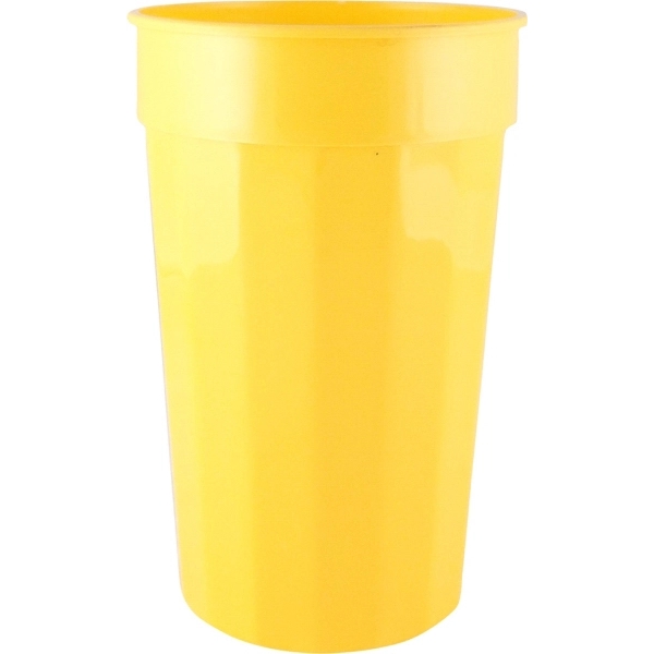 22 oz. Fluted Stadium Plastic Cup - 22 oz. Fluted Stadium Plastic Cup - Image 1 of 6