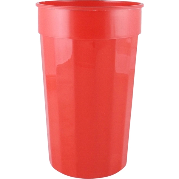 22 oz. Fluted Stadium Plastic Cup - 22 oz. Fluted Stadium Plastic Cup - Image 4 of 6