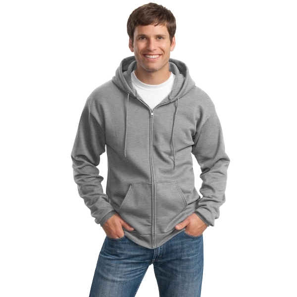 Port & Company - Essential Fleece Full-Zip Hooded Sweatsh... - Port & Company - Essential Fleece Full-Zip Hooded Sweatsh... - Image 1 of 57