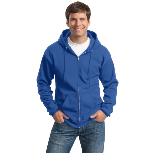 Port & Company - Essential Fleece Full-Zip Hooded Sweatsh... - Port & Company - Essential Fleece Full-Zip Hooded Sweatsh... - Image 7 of 57