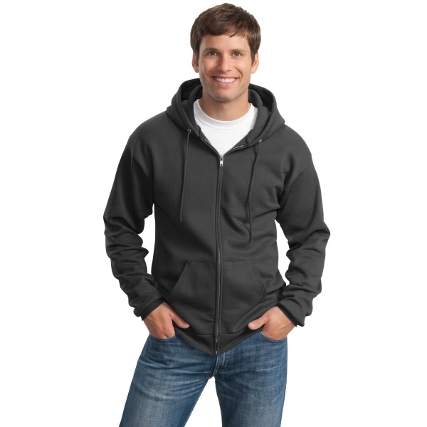 Port & Company - Essential Fleece Full-Zip Hooded Sweatsh... - Port & Company - Essential Fleece Full-Zip Hooded Sweatsh... - Image 11 of 57