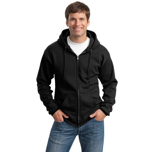 Port & Company - Essential Fleece Full-Zip Hooded Sweatsh... - Port & Company - Essential Fleece Full-Zip Hooded Sweatsh... - Image 17 of 57