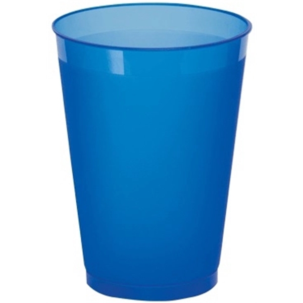 12 oz. Frosted Translucent Plastic Stadium Cup - 12 oz. Frosted Translucent Plastic Stadium Cup - Image 1 of 4