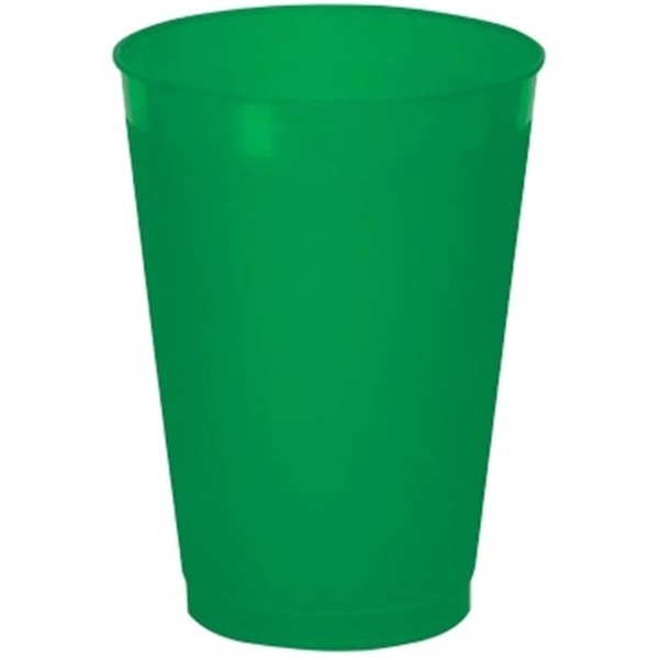 12 oz. Frosted Translucent Plastic Stadium Cup - 12 oz. Frosted Translucent Plastic Stadium Cup - Image 3 of 4