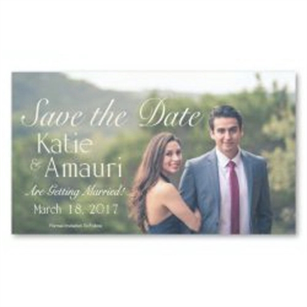 Save The Date Magnet 7 x 4