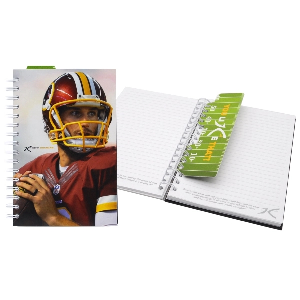 5.25" x 8.25" Full Color Laminated Spiral Journal - 5.25" x 8.25" Full Color Laminated Spiral Journal - Image 1 of 3