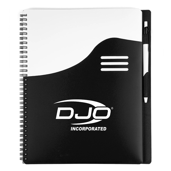 Big Wave Large Spiral Notebook Set Plum Grove