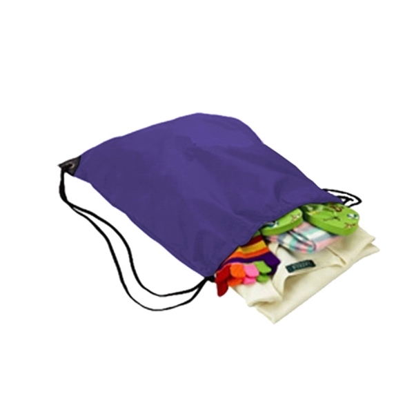 Nylon Drawstring Bag - Nylon Drawstring Bag - Image 3 of 11