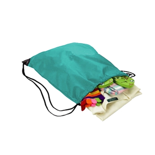 Nylon Drawstring Bag - Nylon Drawstring Bag - Image 10 of 11