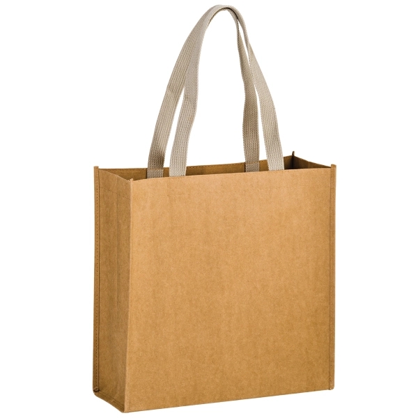 Tidal Wave - Washable Kraft Paper Fabric Tote Bag - 4CP - Tidal Wave - Washable Kraft Paper Fabric Tote Bag - 4CP - Image 1 of 1