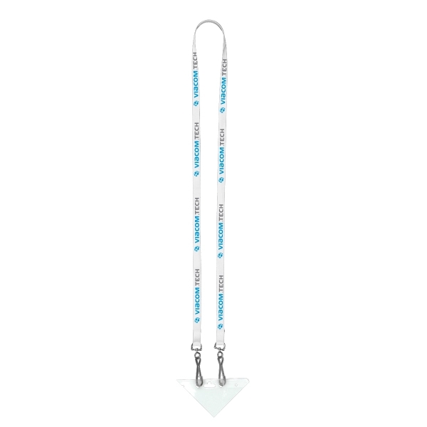 Import Air Ship Dual Attachment Super Soft Polyester Lanyard