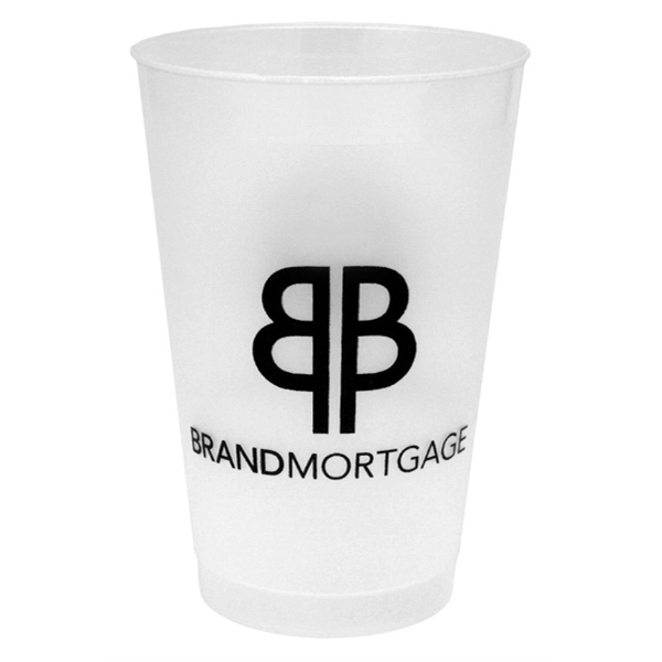 14 oz. Frost-Flex Plastic Stadium Cup - 14 oz. Frost-Flex Plastic Stadium Cup - Image 0 of 1