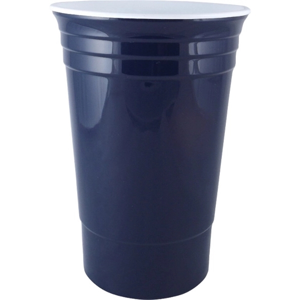 THE PARTY CUP® - 16 oz. Double Wall Insulated Plastic Cup - THE PARTY CUP® - 16 oz. Double Wall Insulated Plastic Cup - Image 3 of 11