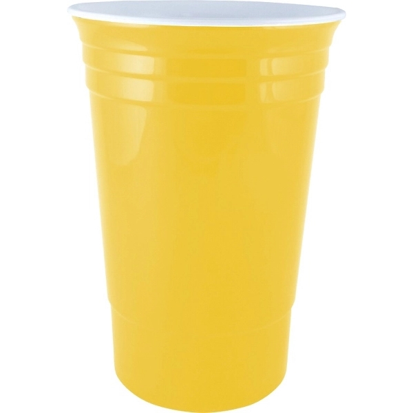 THE PARTY CUP® - 16 oz. Double Wall Insulated Plastic Cup - THE PARTY CUP® - 16 oz. Double Wall Insulated Plastic Cup - Image 10 of 11