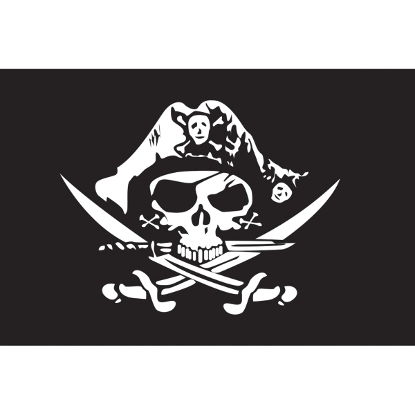 Pirate Hat Antenna Flag - Pirate Hat Antenna Flag - Image 0 of 0