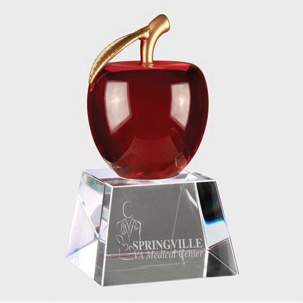 Red Crystal Apple Award - Red Crystal Apple Award - Image 0 of 0