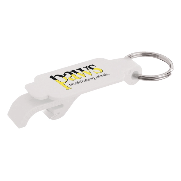 Rectangular Bottle Opener Beverage Wrench Keychain - Rectangular Bottle Opener Beverage Wrench Keychain - Image 10 of 15