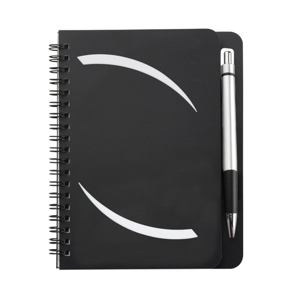 5" x 7" Huntington Notebook with Pen - 5" x 7" Huntington Notebook with Pen - Image 1 of 9